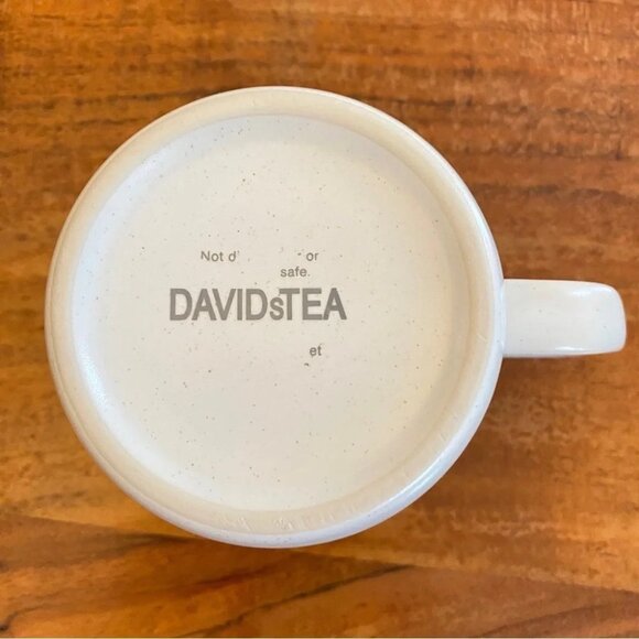 David’s Tea Rustic Mug Christmas Holiday Camper Cup with Little Green Trees 13oz - Picture 5 of 14